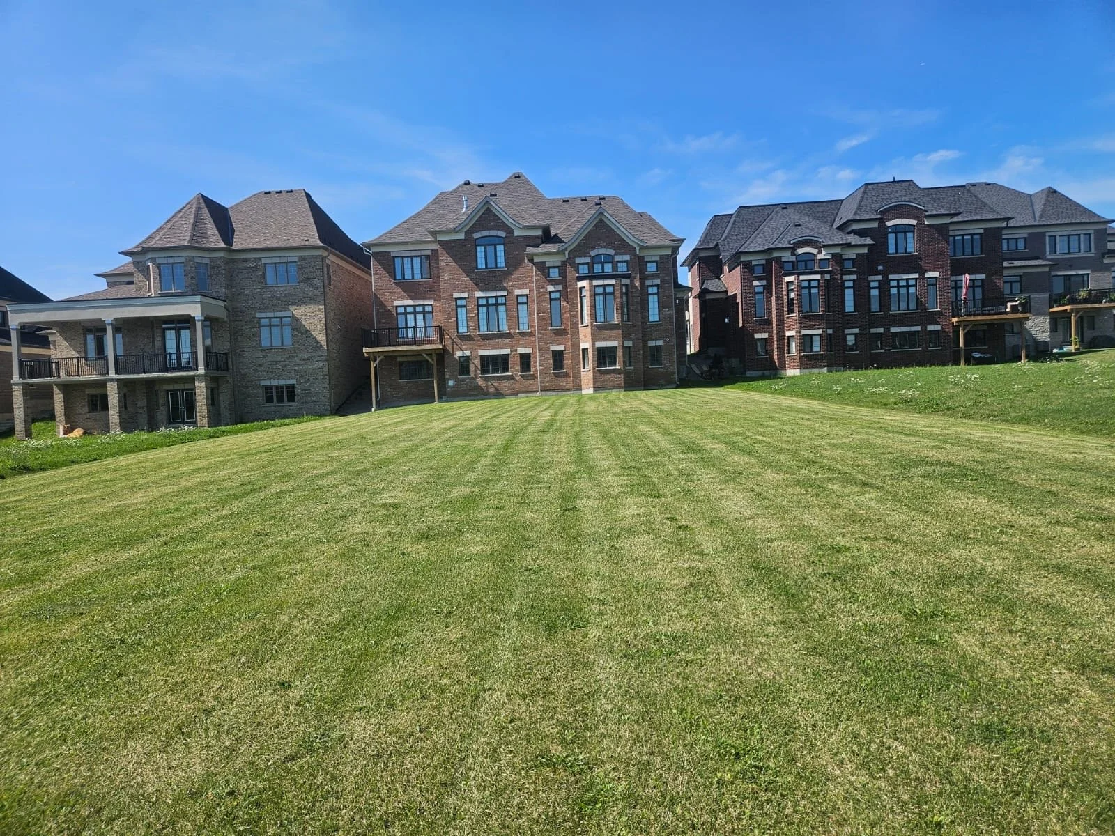 Professional lawn mowing for a clean and healthy yard.