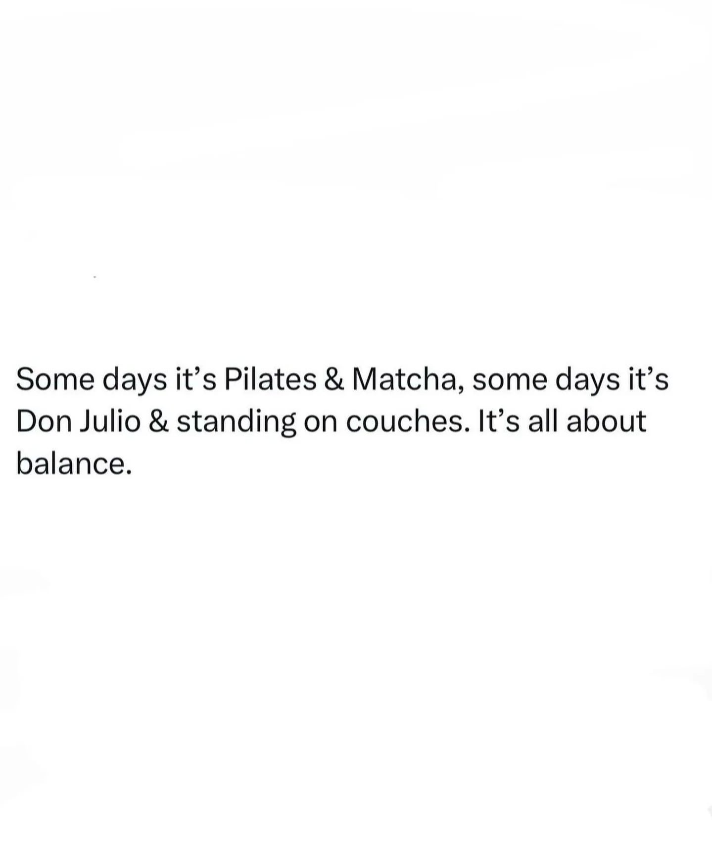 Pilates during the week, tequila on the weekends&hellip; it&rsquo;s called balance babe 🤍✨

Happy Friday 🫶 Enjoy your weekend, have fun, but don&rsquo;t forget Oasis is still open Saturdays &amp; Sundays for your Pilates fix 💫