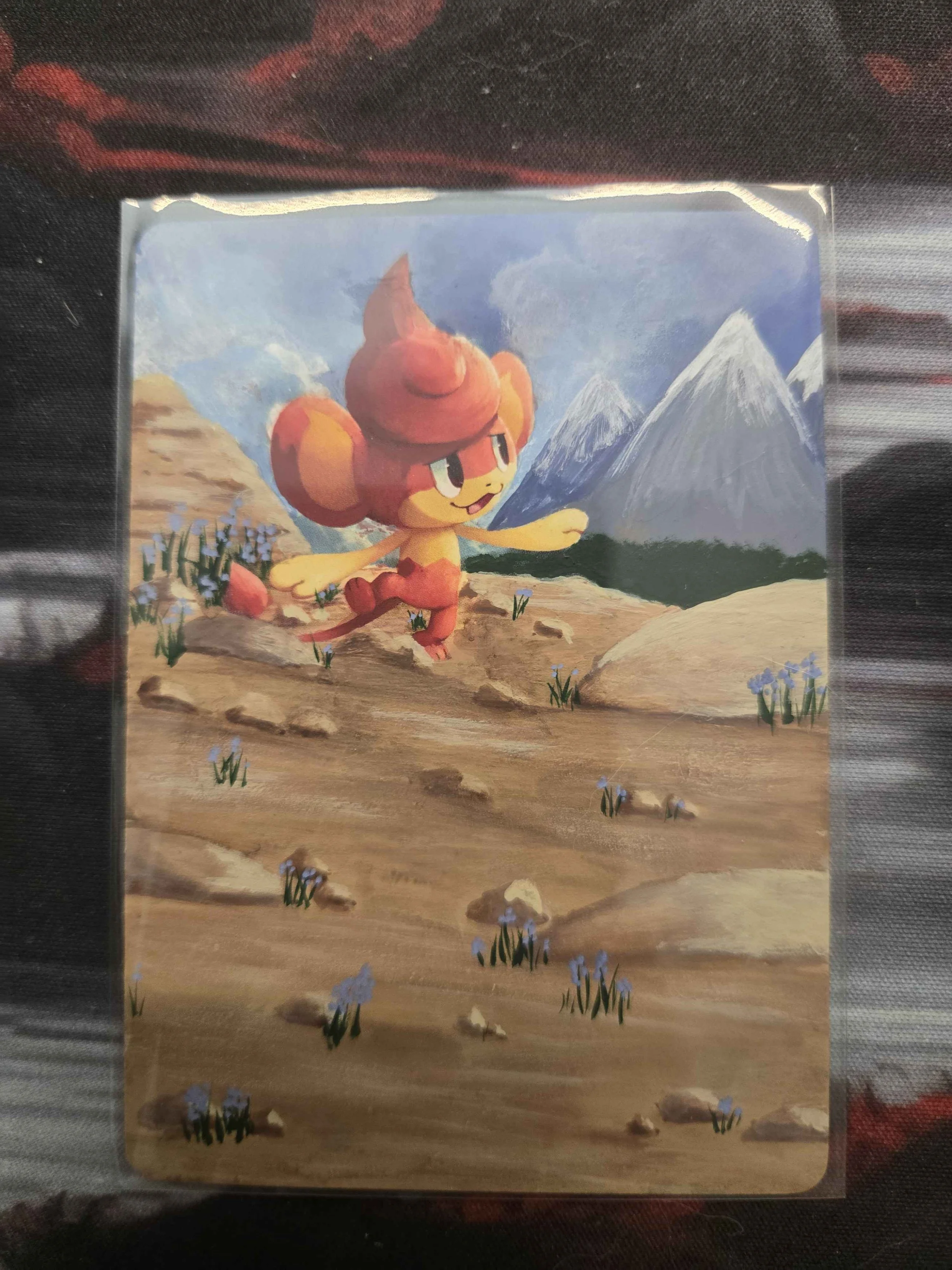 Pansear Hand Painted TCG Card