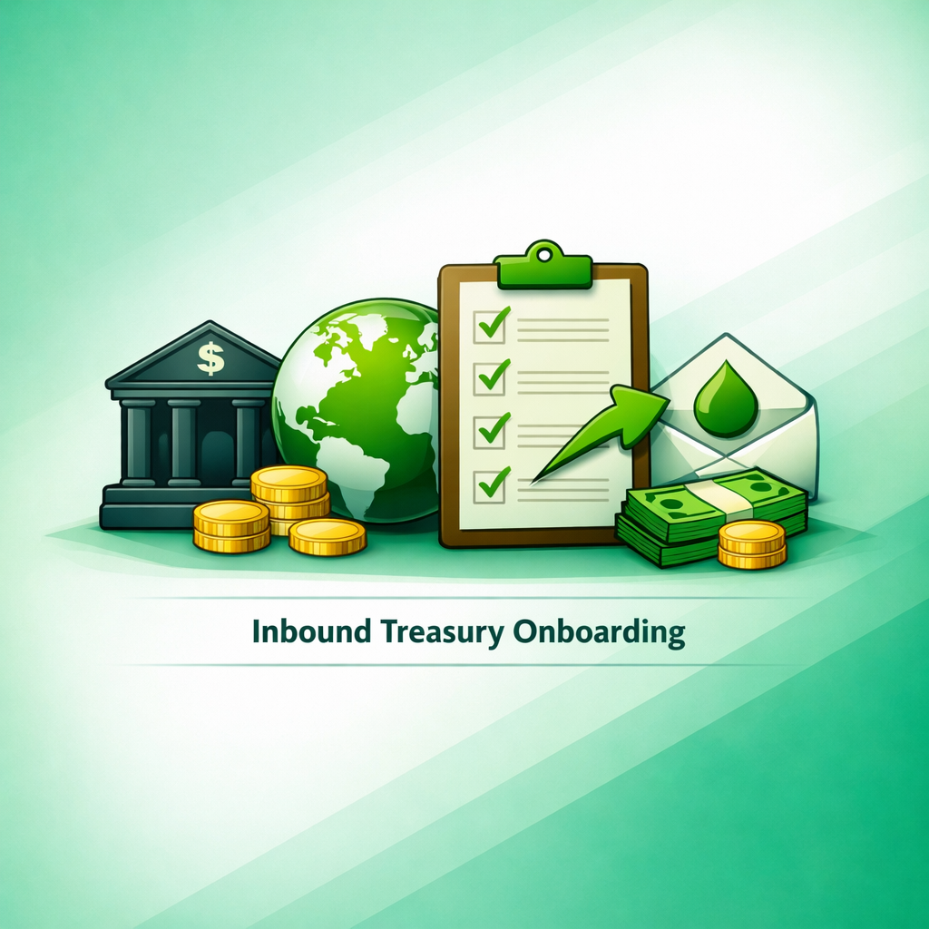 Inbound Treasury Onboarding Training Plan