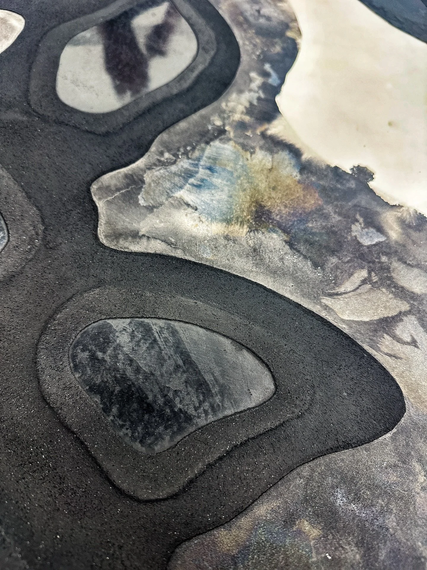 Plan to be working on this series more in the next few weeks 

Detail / Emanare 01

48 x 60 x 2&rdquo;
Archaic find plasters &amp; pigment on solid birch cradle 

Available - DM with interest 

#contemporaryart #architecturalart #contemporarycollecto