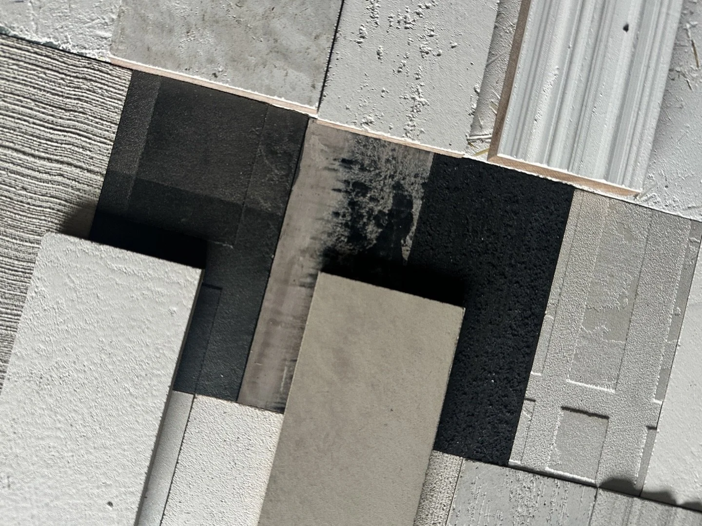 Between material &amp; design explorations and development for clients - our minds are excitedly overflowing with new direction, hands are busy, and sample shelves will be stocked again here soon. 

The next few months will involve some production fo