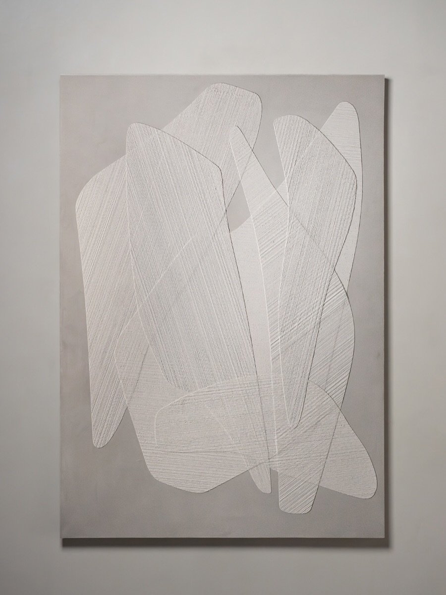 I&rsquo;ve been working primarily in blacks and metallics lately but took a break for this new piece - maybe a new body of work.

Untitled 
48 x 60 x 2&rdquo;
Archaic find plasters on solid birch cradle 

Available - DM with interest 

#plaster #arti