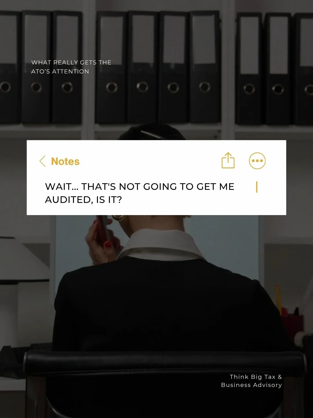 ATO isn&rsquo;t auditing you at random. If you&rsquo;ve found yourself on their radar, there&rsquo;s usually a reason for it. 

They&rsquo;re usually looking for patterns of behaviour that attract attention over time.

Consistently lodging late. Leav