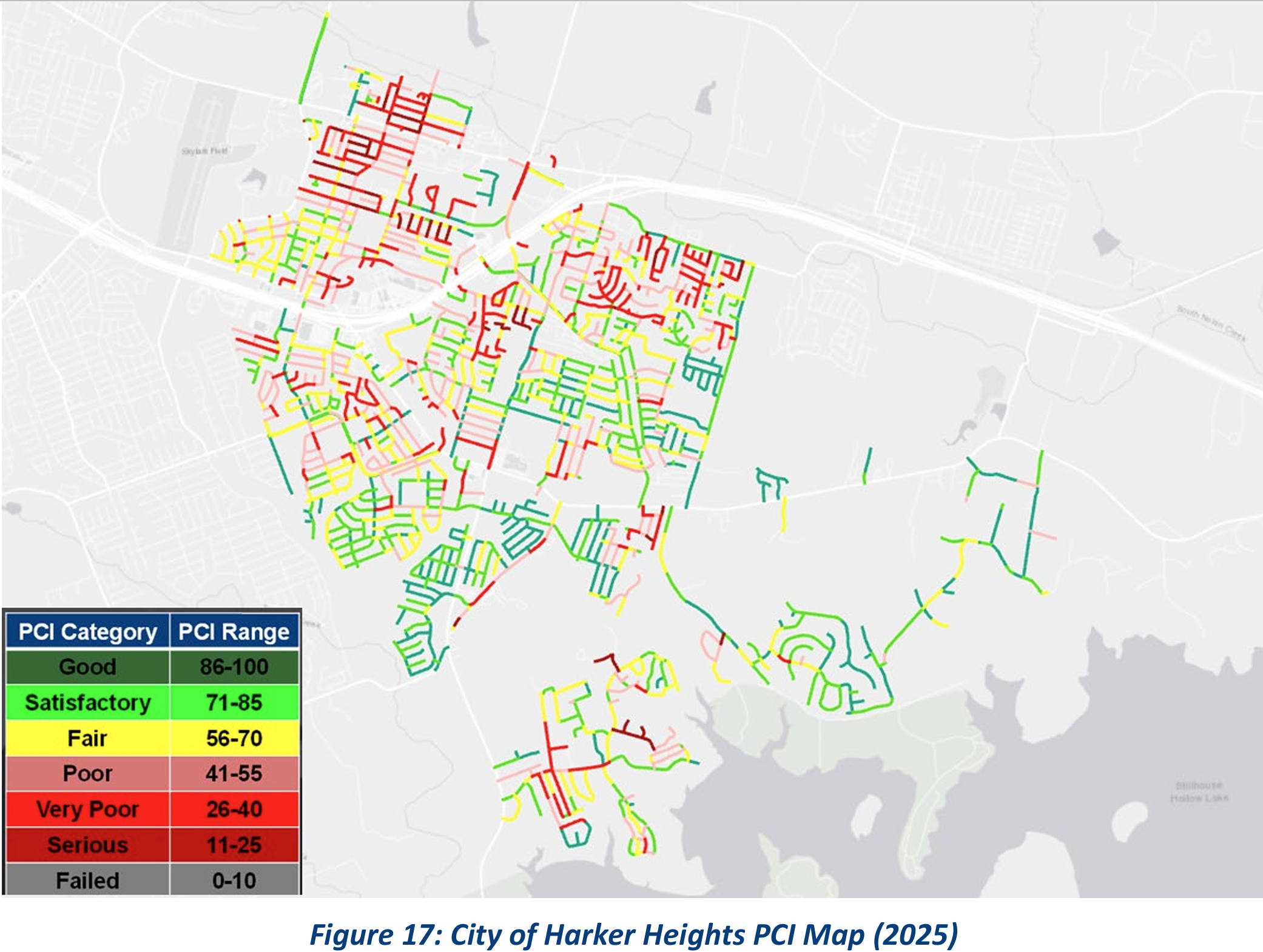 Harker Heights Pavement Report