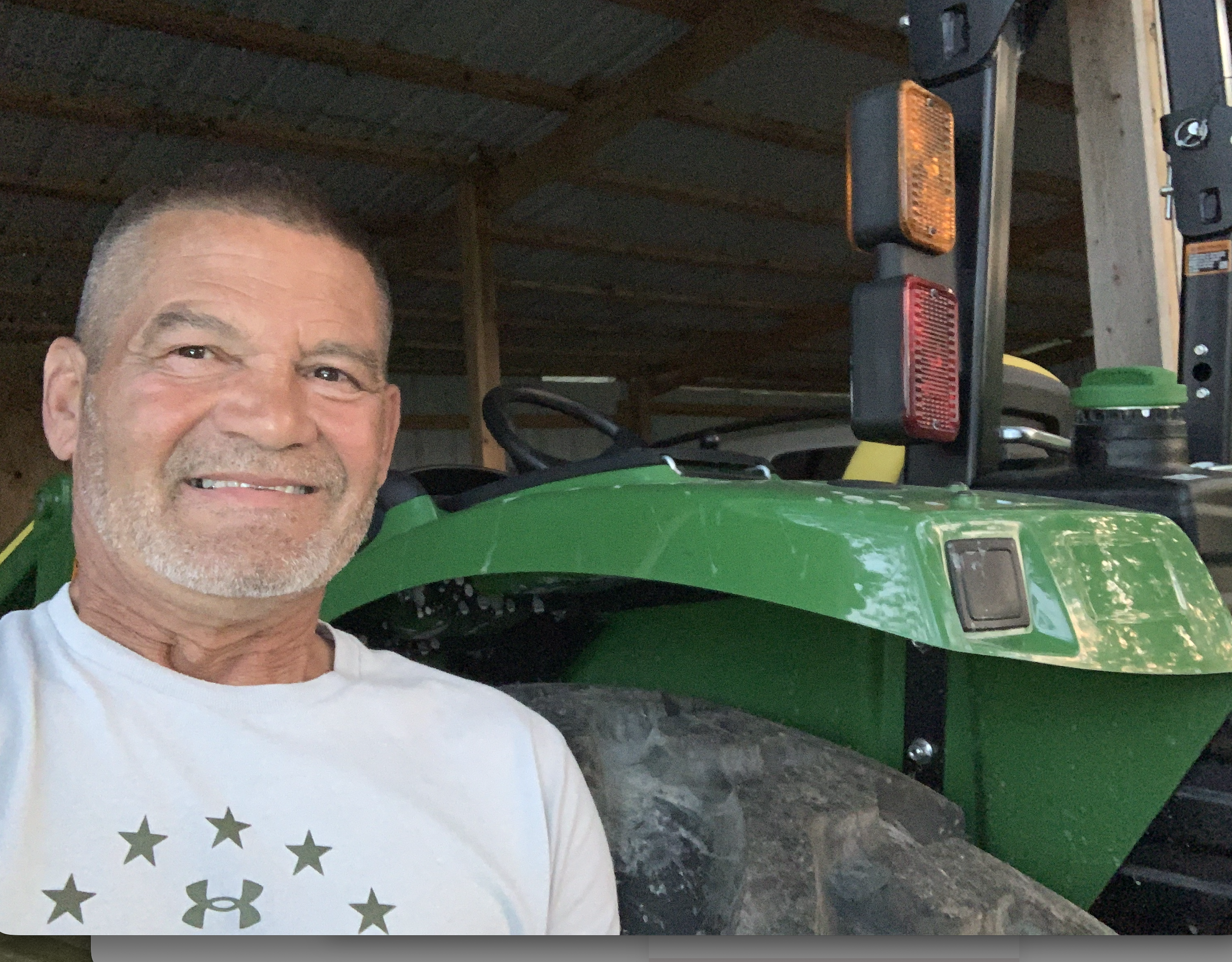 Roger has a new tractor!