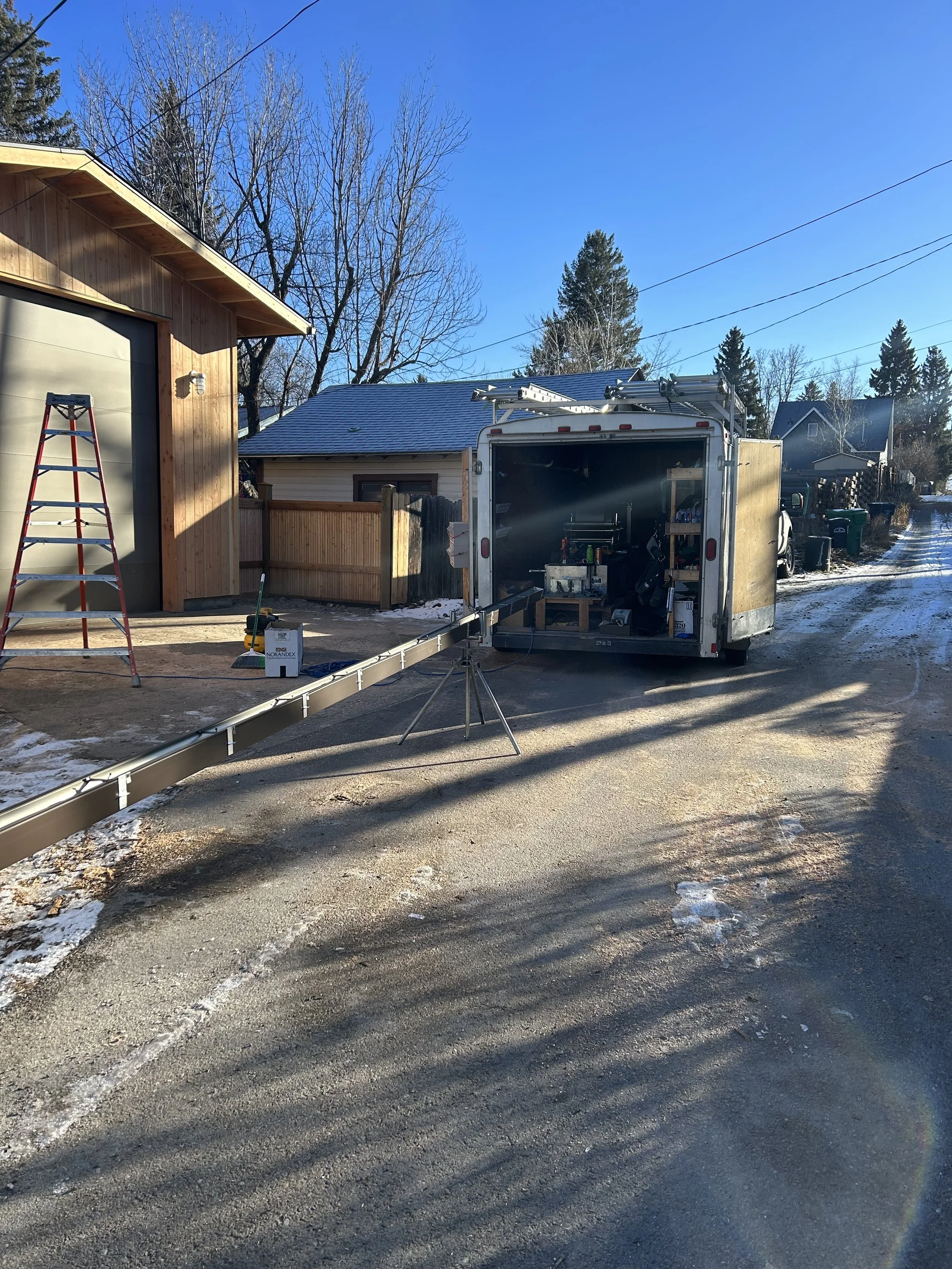 gutter machine