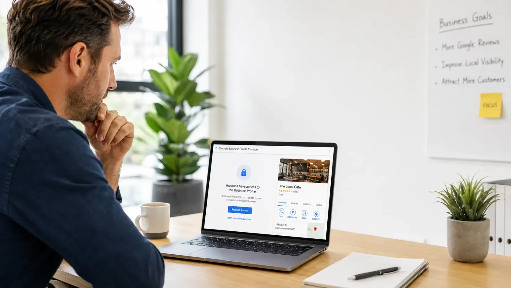 Australian business owner trying to recover access to a Google Business Profile