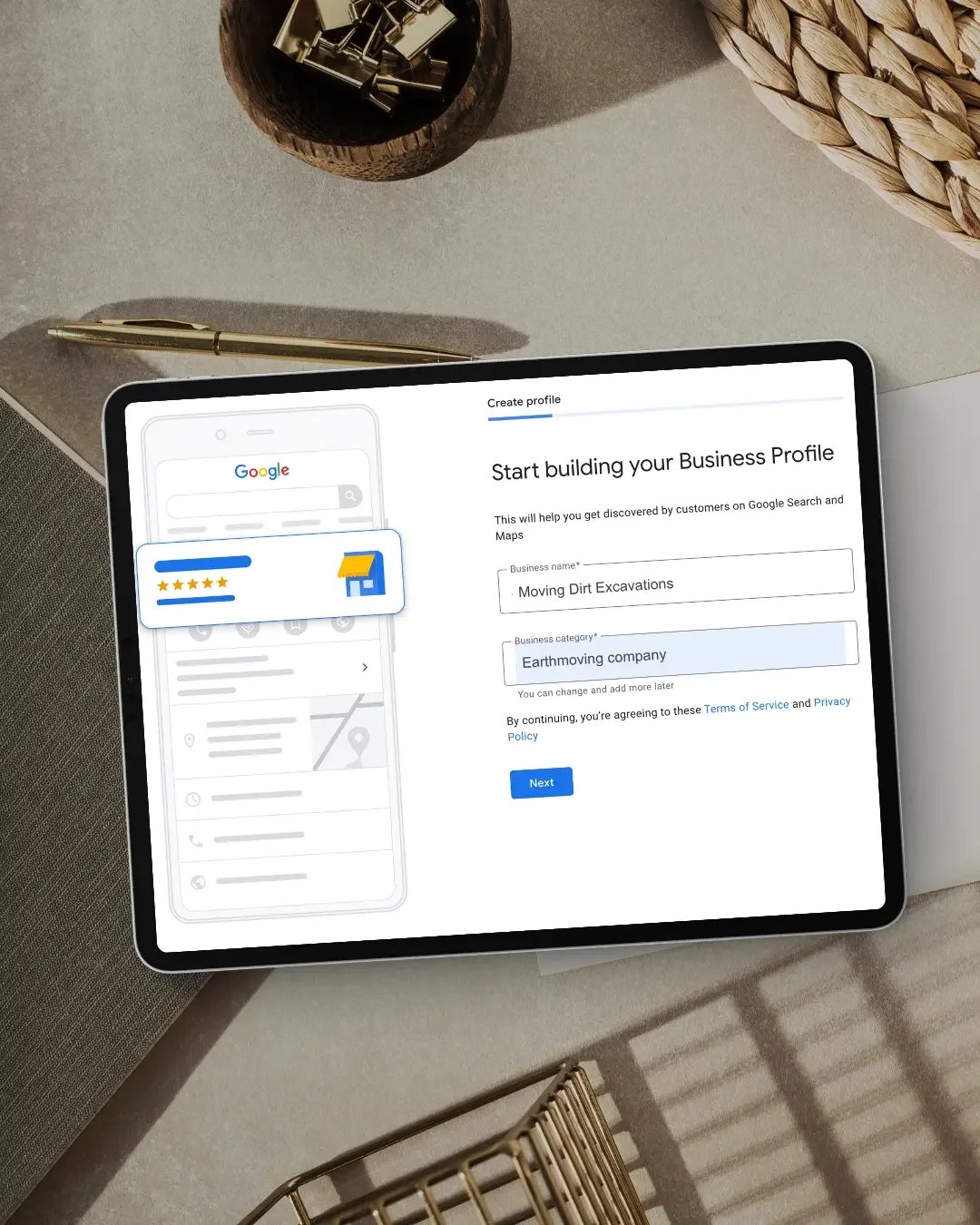 Choosing primary and additional Google Business Profile categories