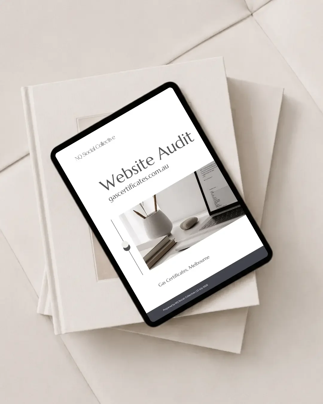 Small business website audit report