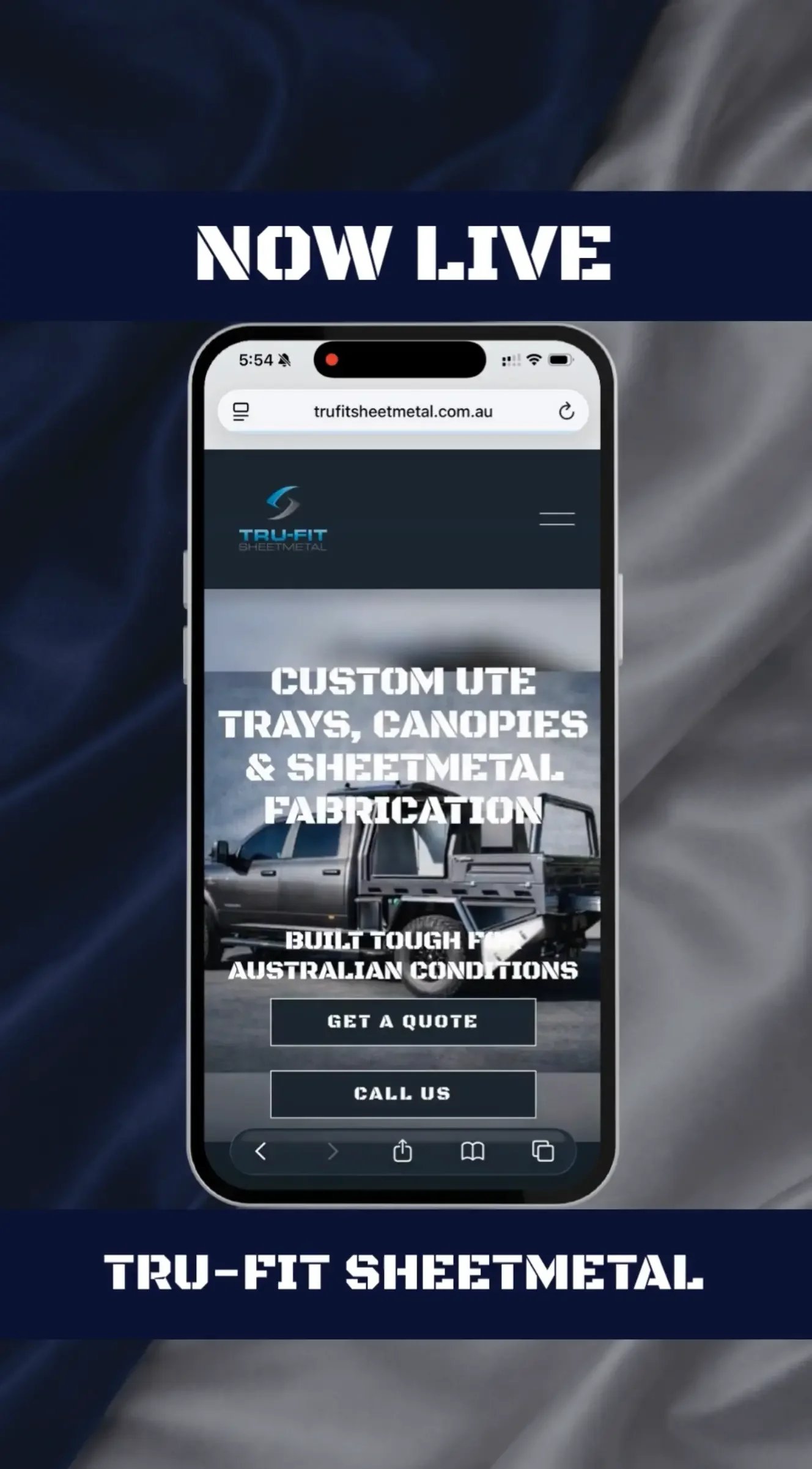 Website design for tradies in Townsville built to generate enquiries