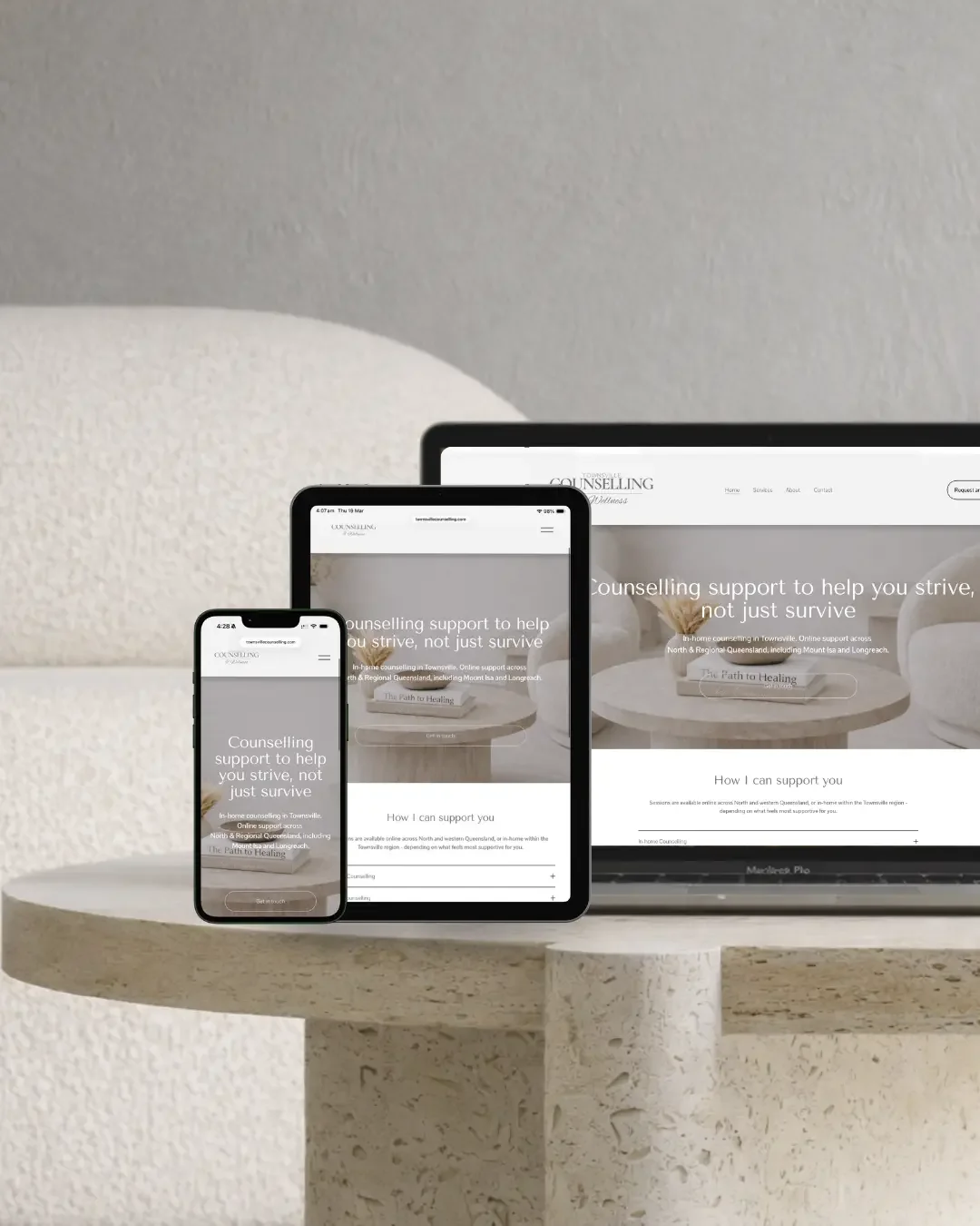 Marketing consultant in Townsville working on website and Google strategy for local businesses
