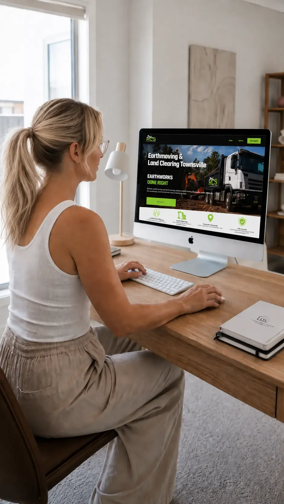 Designing a website for a Townsville small business