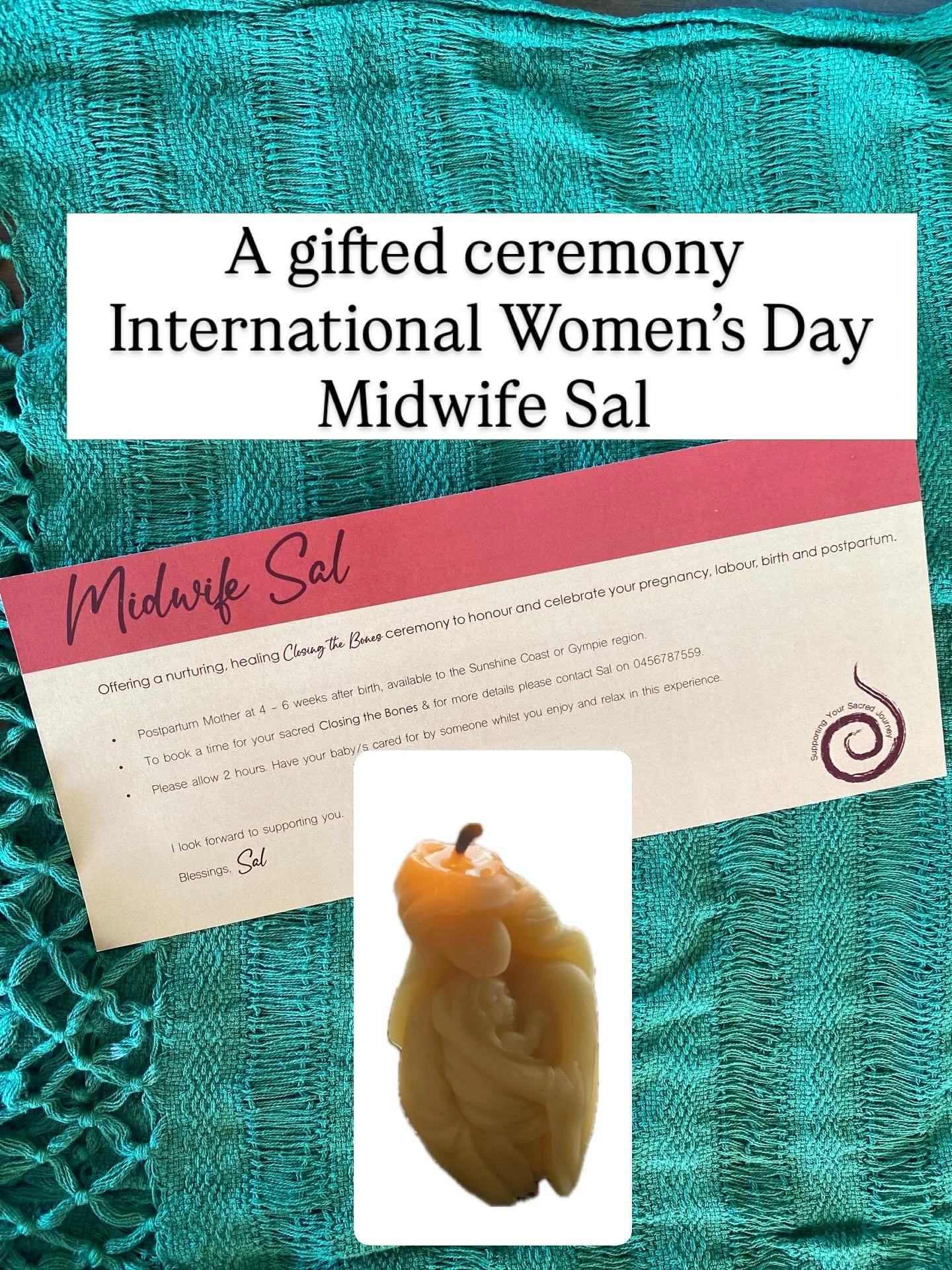 🌹One of the most sacred things we can do is tend the mother.🌹

Today for International Women&rsquo;s Day ~ 
l want to honour the Mother.

One of the offerings I share with women
is my own adapted version
of a Closing of the Bones ceremony. 🌹&heart
