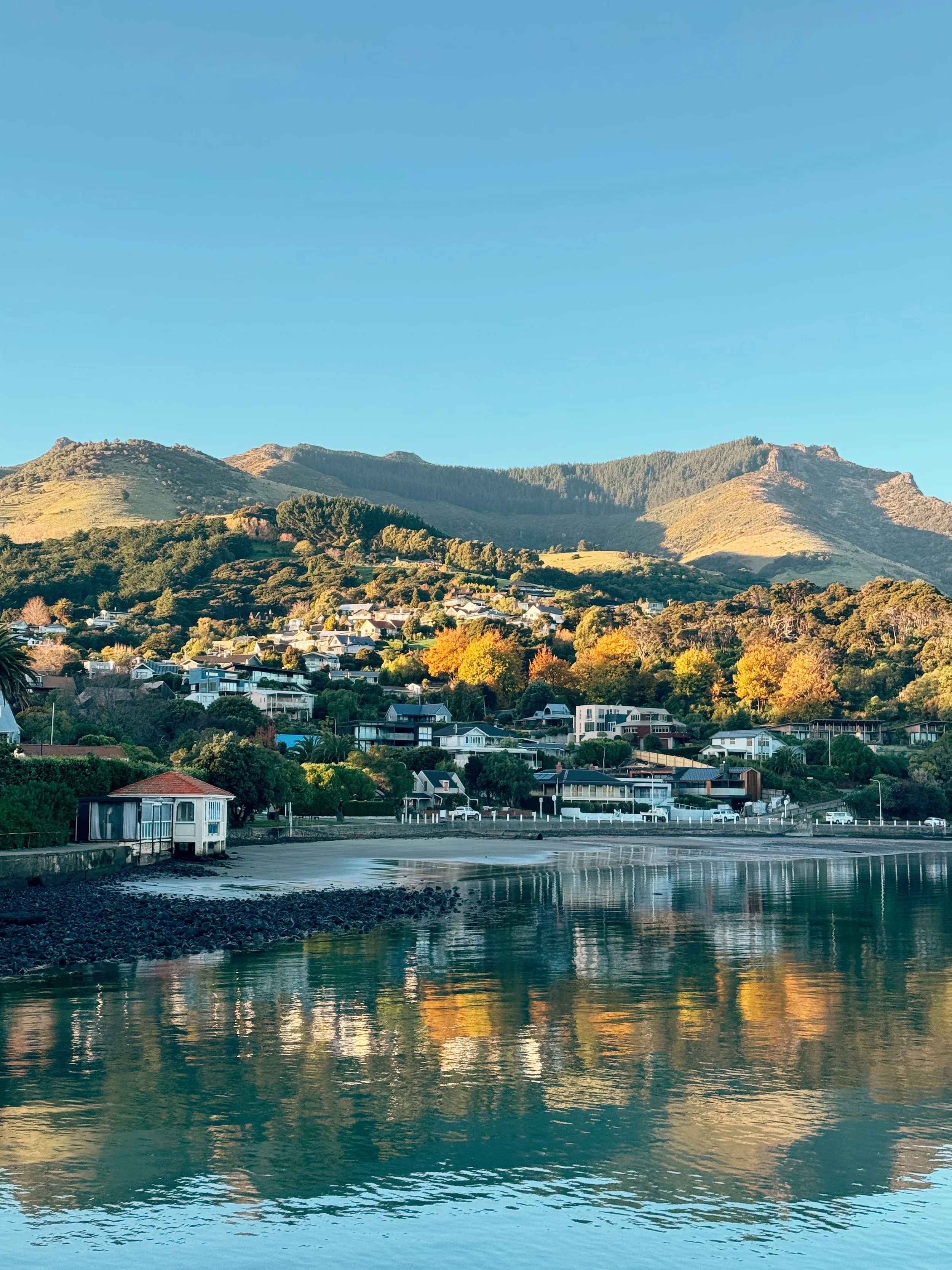 Akaroa, Banks Peninsula New Zealand taken by Julia Atkinson-Dunn