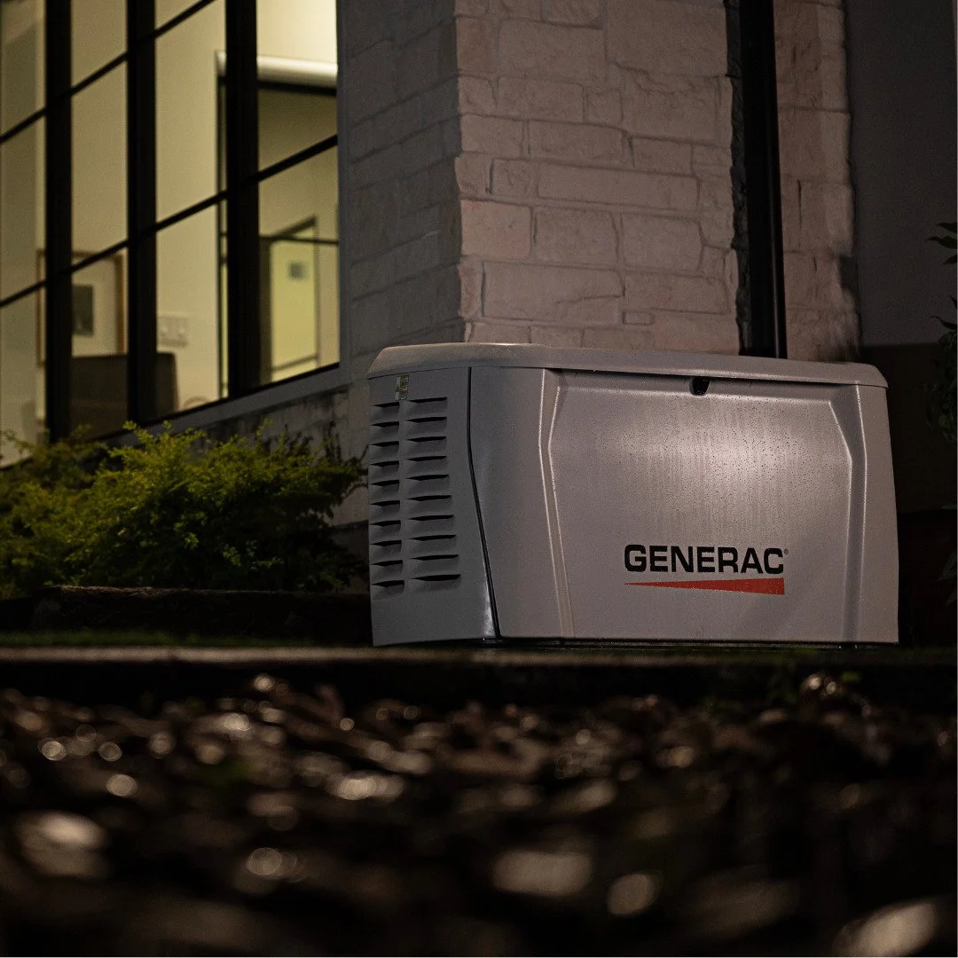Power outages don&rsquo;t keep a schedule. A Generac home standby generator automatically restores power within seconds, keeping your home protected, secure, and comfortable day or night. 

Discover the benefits of Generac standby power. Call us at 2