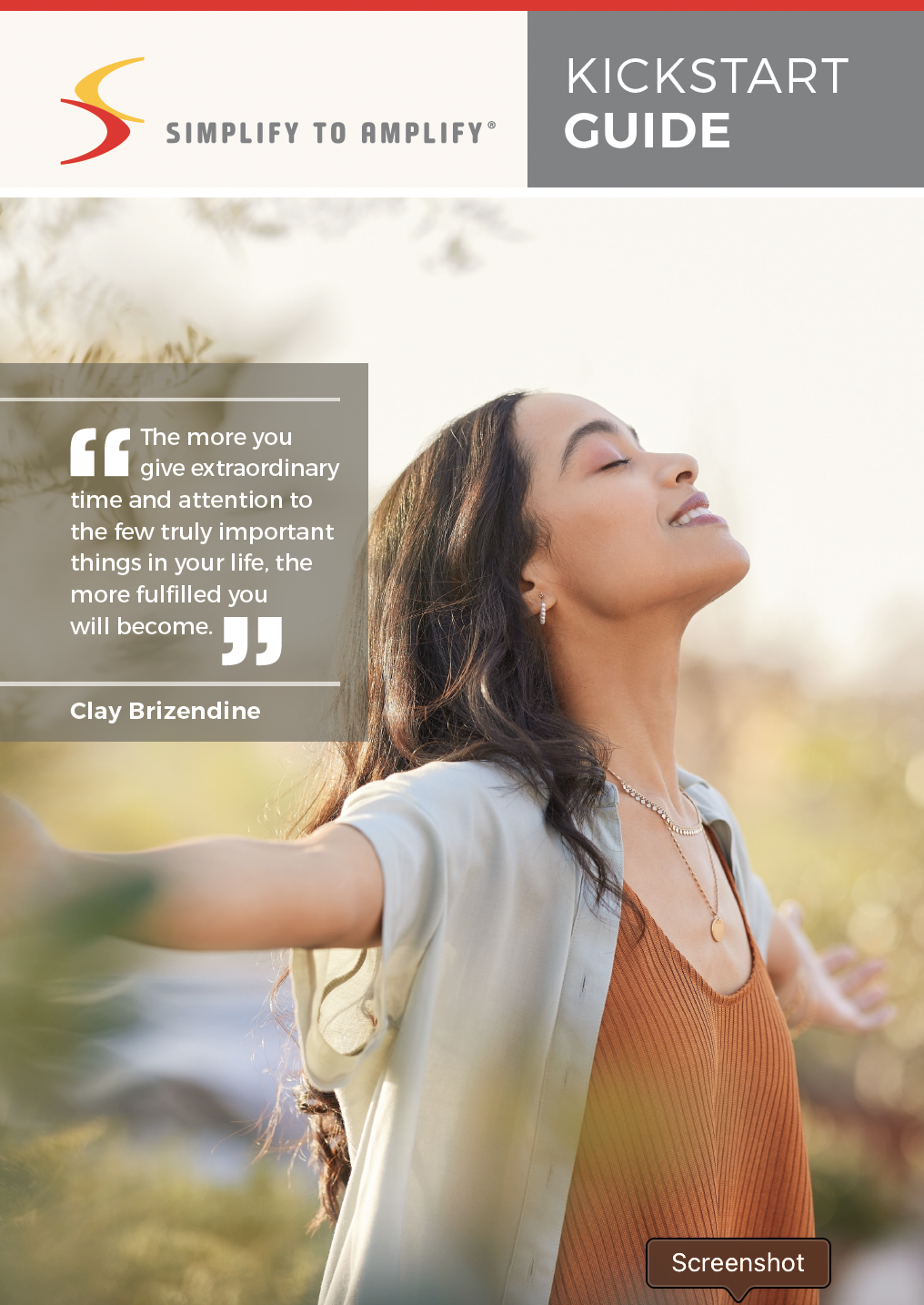 Simplify to Amplify Kickstart Guide