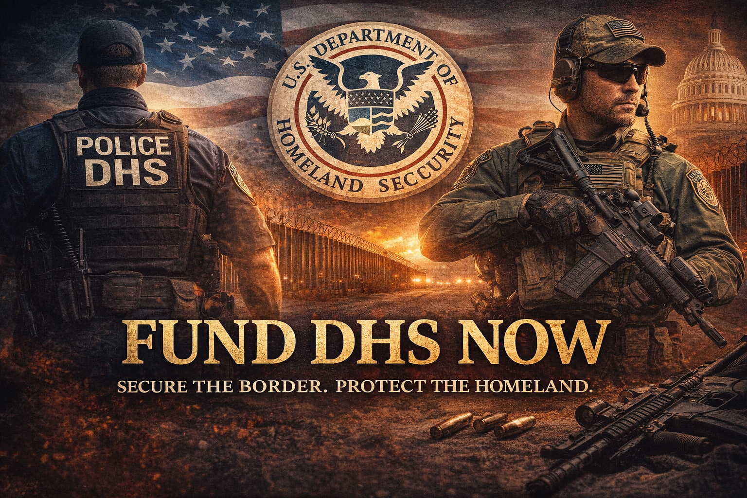 FUND DHS NOW