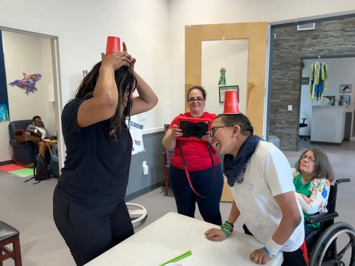 Favarh Day Program CD1 participants and staff had so much fun setting up and competing in table games. So creative everyone, we love seeing all the smiles!

#games #funforall #itswhatwedo #wearefavarh