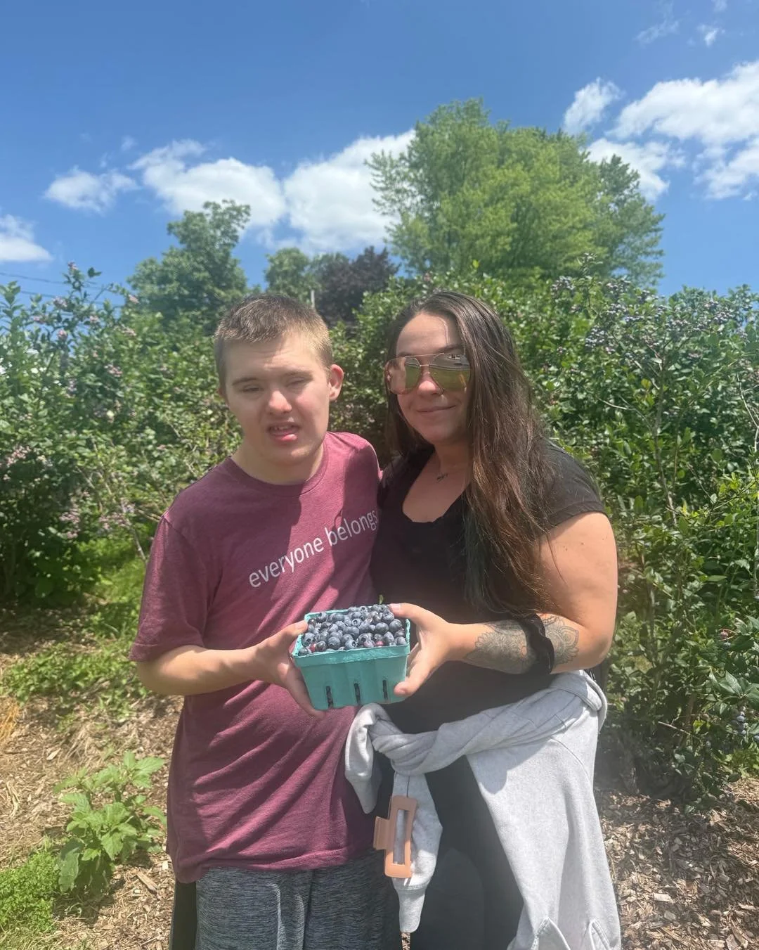 Favarh Day Program individuals from CD 1 took a trip to March Farm in Bethlehem, CT today. The farm has a beautiful pond, animals, forty acres of fruit trees, acres of blueberries, corn, cabbage, potatoes, squash, pumpkins and hay. They have a wonder