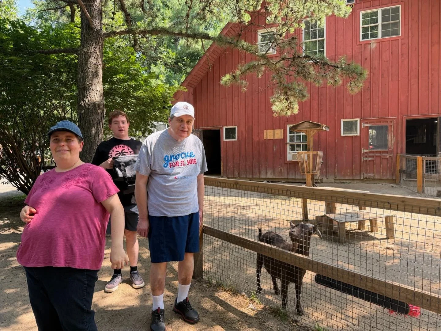 Favarh Day Program CD1 staff and participants visited ZOO in Forest Park and Education Center in Springfield. The zoo has 734 acres with a variety of species of animals including alligators, monkeys, goats, peacocks, parrots, birds, turtles, and more