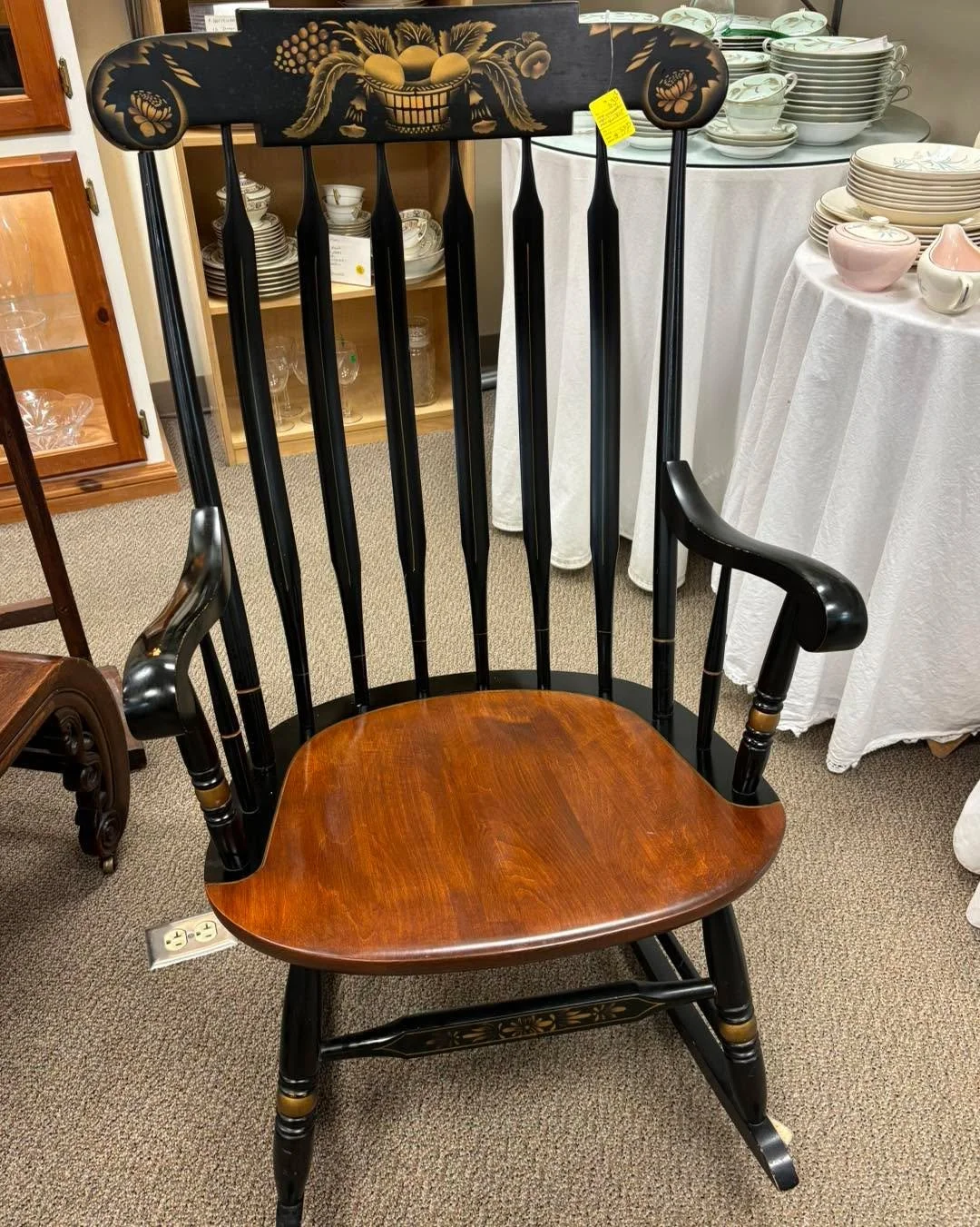 We just put out this lovely, vintage Hitchcock rocker. Stop by, take a look and grab it before it's gone!
Favarh Thrift Shop, 250 Albany Tpke, Canton
#favarhrhriftshop