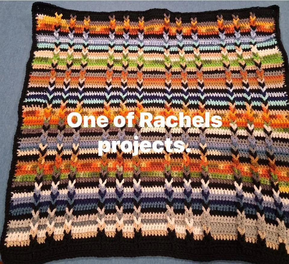 Many thanks to the donor that dropped off bags of yarn for the Favarh Thrift Shop. Partial, unsellable skeins were donated to Rachel, a family friend, to make lap blankets, hats, shawls, etc. for cancer patients. The yarn that keeps on giving! 💕 
#f