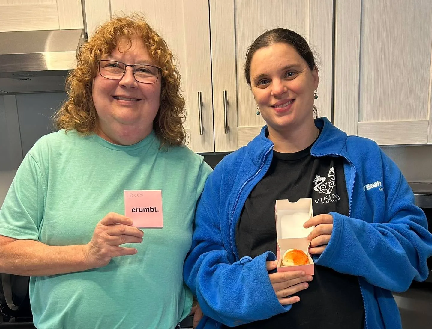 More pics of Favarh Direct Support Professionals showing off the Crumbl cookie gift for DSP Recognition Week! Enjoy everyone! 

#gratefulforyou #bestofthebest  #itswhatwedo #wearefavarh