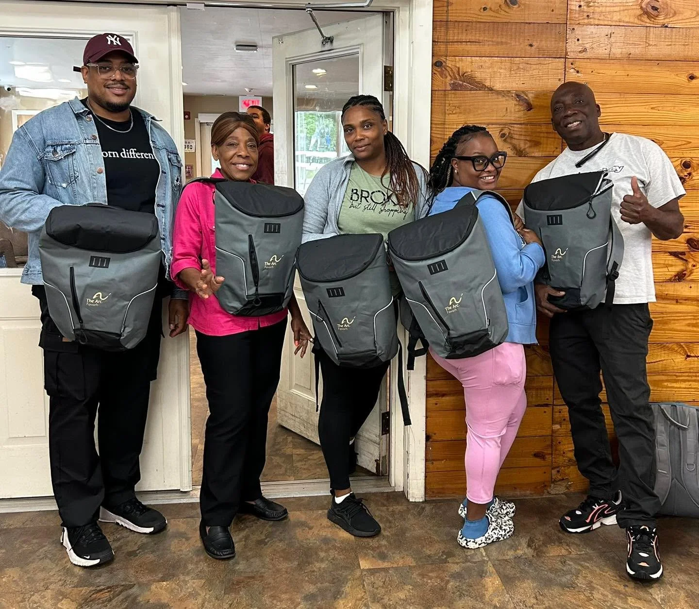 And some more photos of our fabulous Direct Support Professionals with their brand new backpack coolers &mdash; another gift for DSP Recognition Week at Favarh! Enjoy your next celebration with your coolers!!!

#recognition #thankfulgratefulblessed #