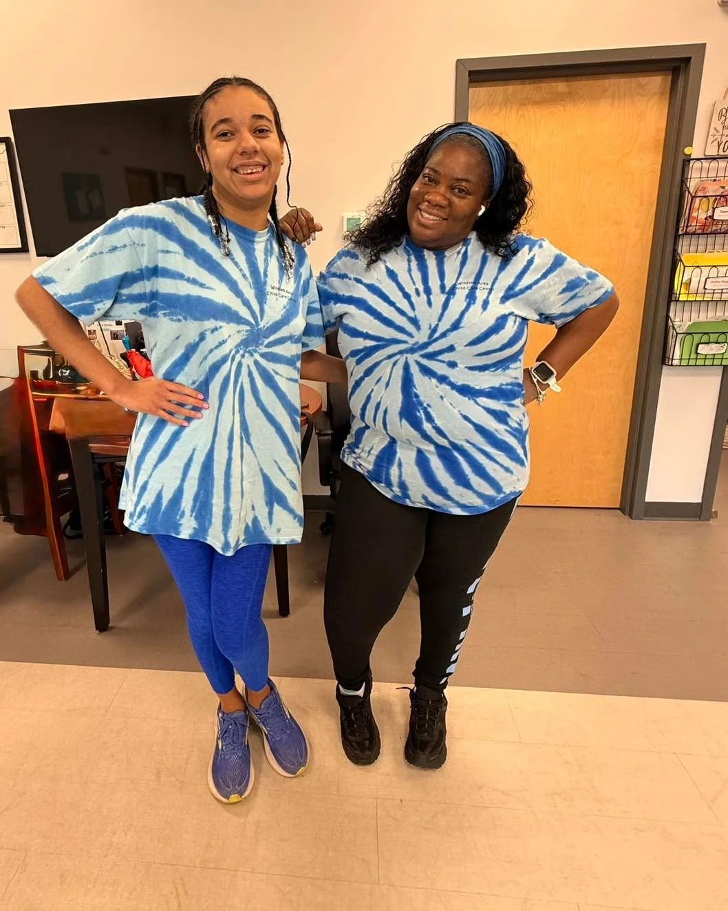 When Favarh Direct Support Professional and Favarh Transition participant show up to their work site matching! 💙👕

Ready to take on the day, learn new skills, and make a difference! We love seeing these moments of connection, confidence, and indepe