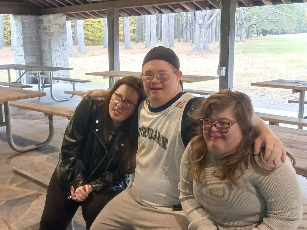 These friends from Favarh Day Program CD2 went to People&rsquo;s Forest for a day out on the trail. Here they are taking a break and enjoying their time together.

#autumn🍁 #trails #itswhatwedo #wearefavarh