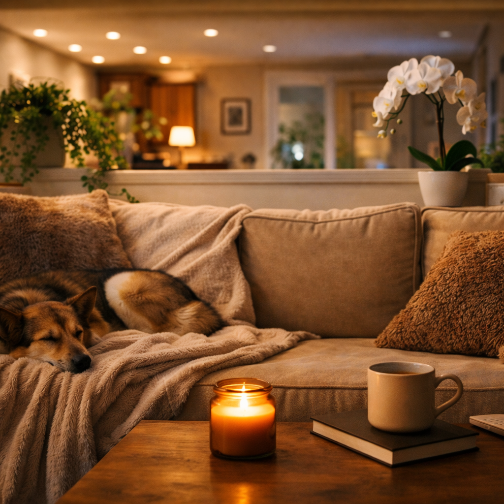 the lazy girl’s guide to a cozy home (that looks like you tried)