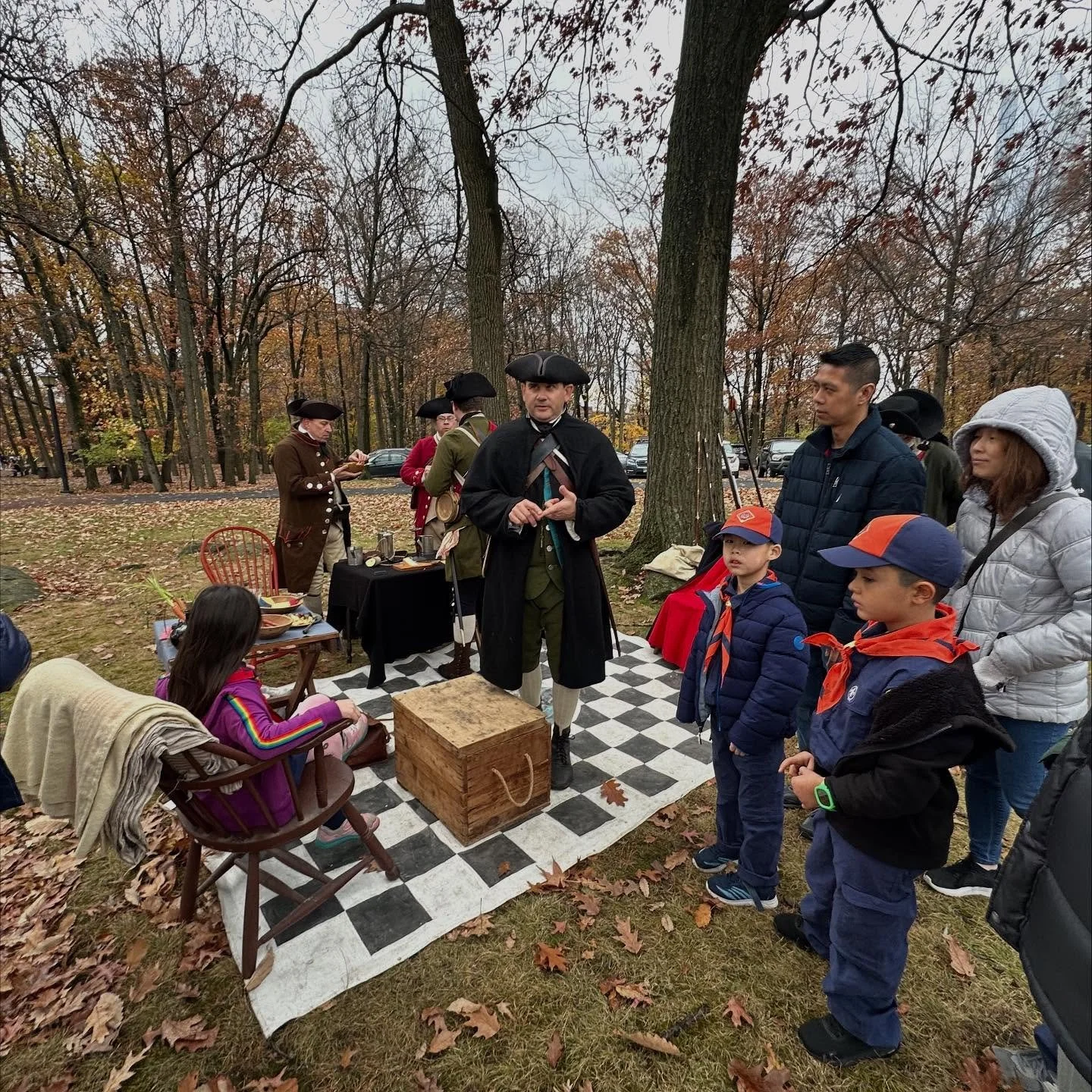 ✨ Retreat Weekend at Fort Lee Historic Park! ✨
Today our Pack 99 Cub Scouts had an awesome time stepping back into the Revolutionary War and experiencing history right where it happened. 🇺🇸

We watched an incredible living-history reenactment, lear