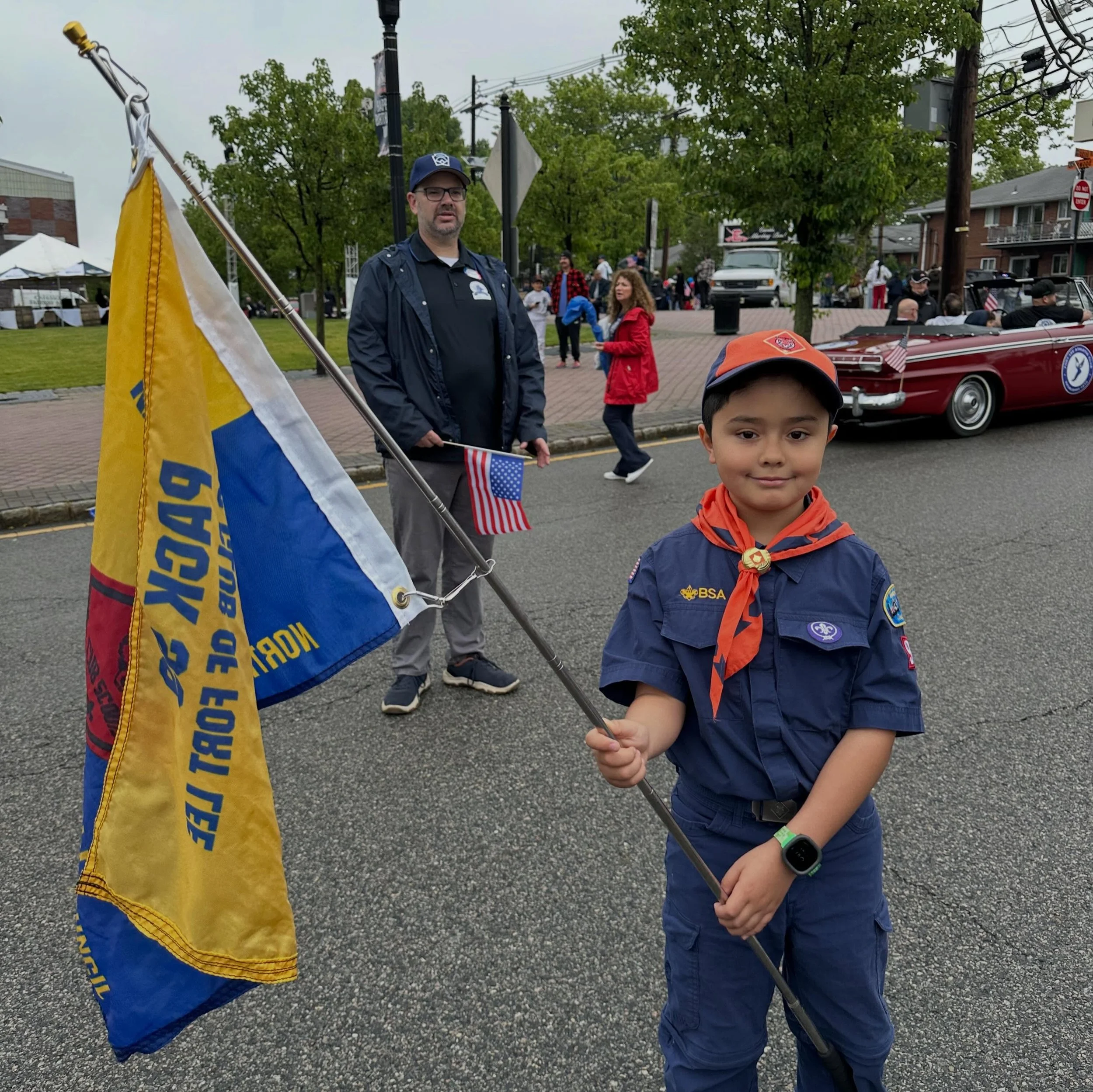 🇺🇸 Rain didn&rsquo;t stop Pack 99 today.

Our Cub Scouts proudly marched in the Fort Lee Memorial Day Parade carrying American flags, representing Pack 99, and honoring the service and sacrifice of our veterans alongside their families and communit