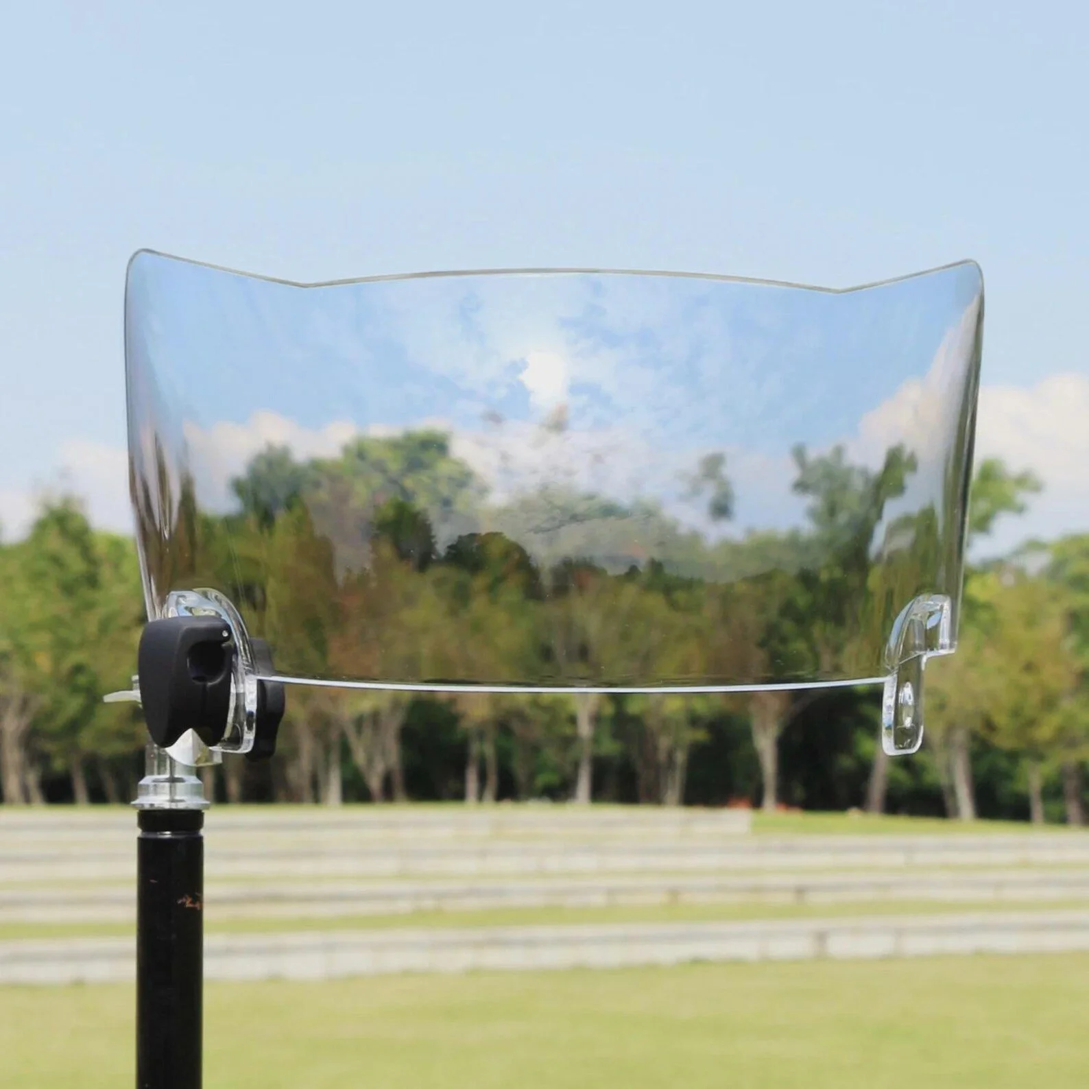Shatterproof Football Helmet Visor W/CLIPS