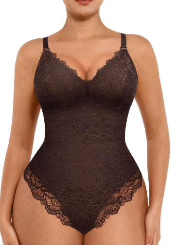 Seamless Lace Bodysuit