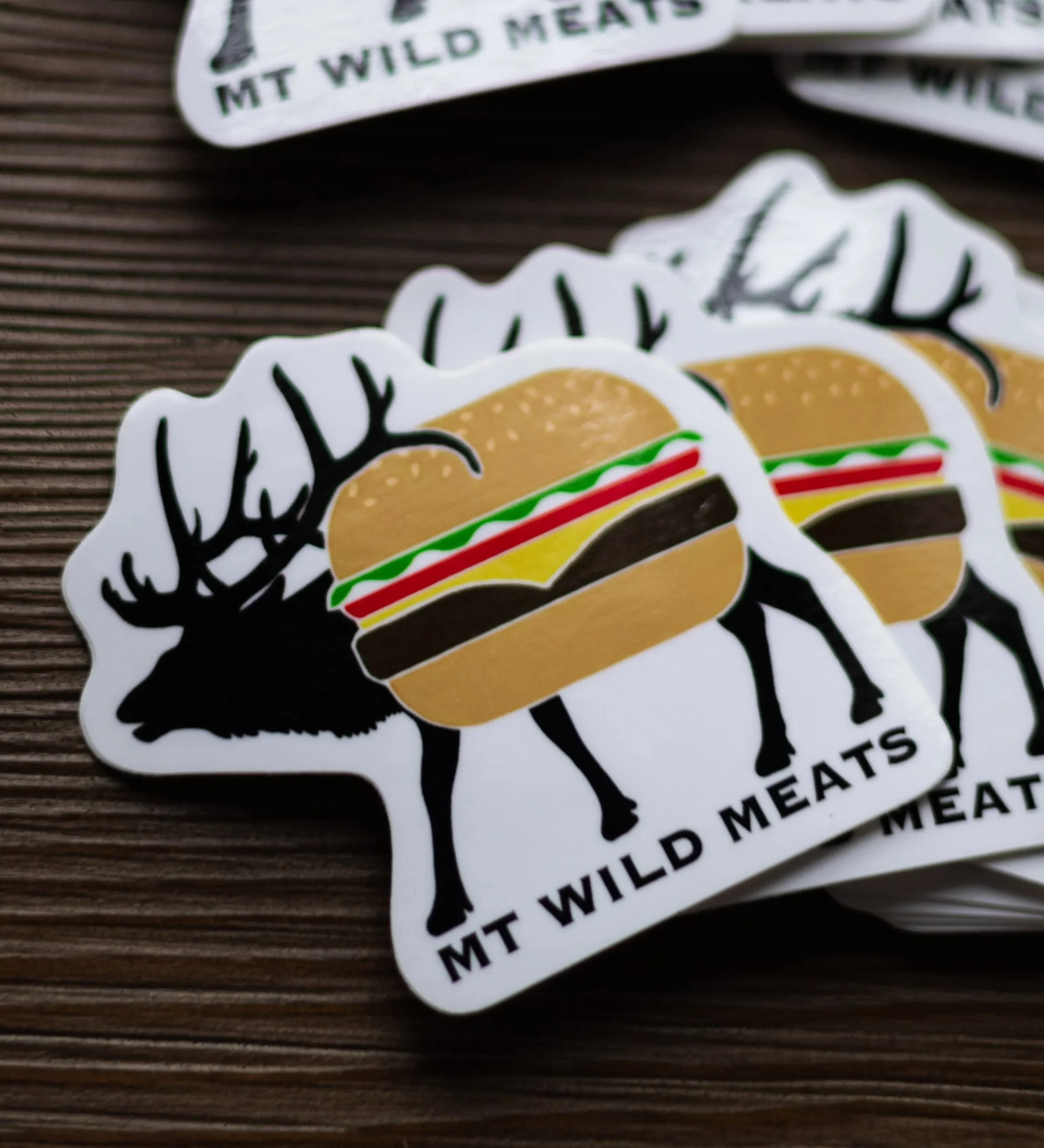 “Elk Burger” Sticker