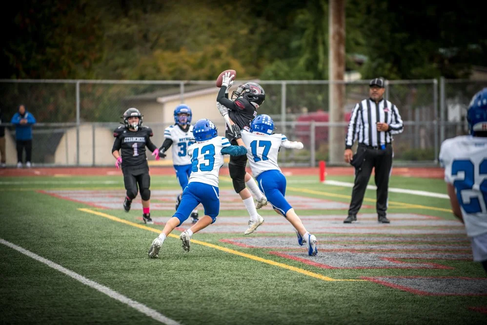 Red Wolves Football Player in Action