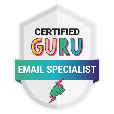 Certified Guru Email Specialist Badge Icon