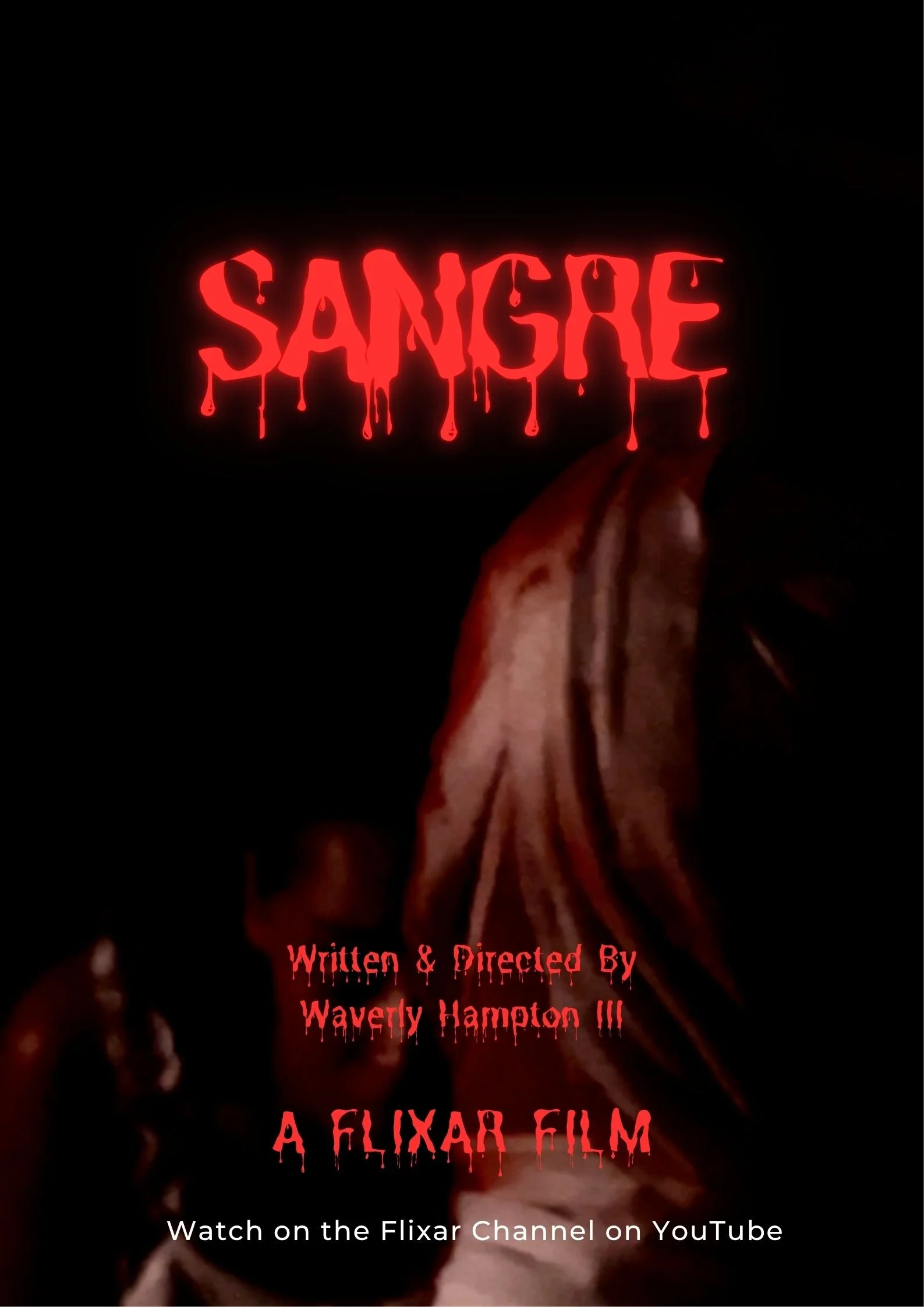 A woman (Elizabeth Beatrice Lambert) suffers insomnia and at the hands of the dark demon, Sangre (Ninja N9ne).
Directed by: Waverly Hampton III