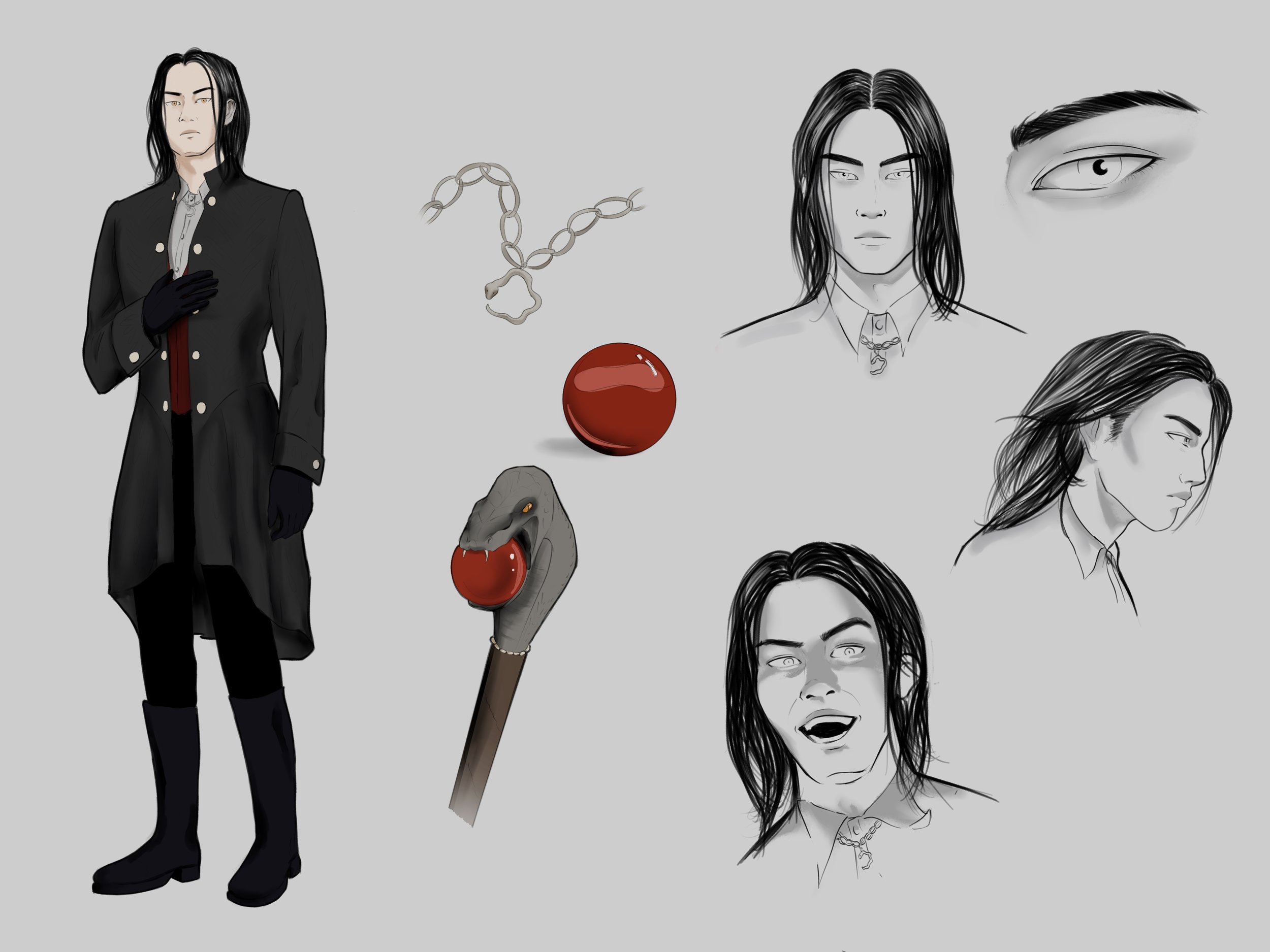 "H" character sheet