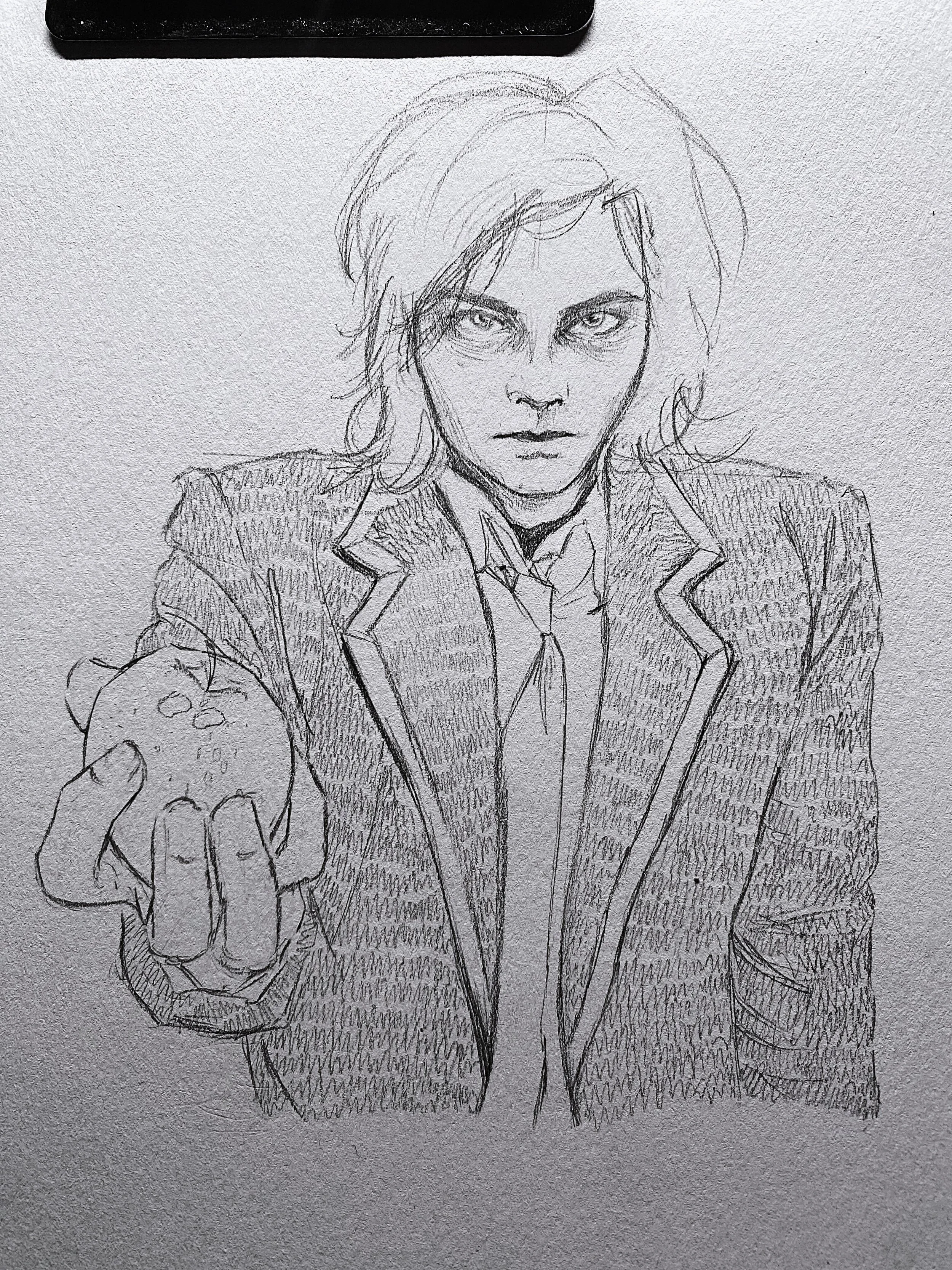 [Gerard Way] Graphite on paper