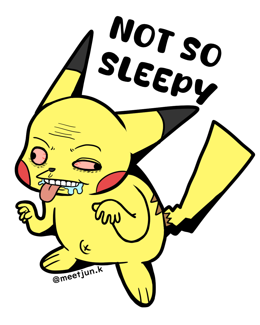 Pikachu (Not So Sleepy)