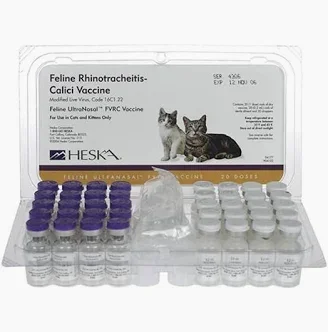 Elanco Animal Health Feline UltraNasal FVRC Vaccine, 20x1 Dose Tray