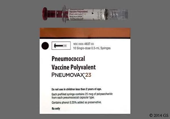 The PPSV23 vaccine