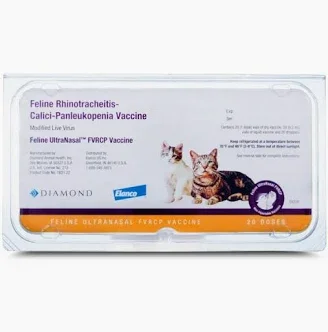 Feline UltraNasal FVRCP Cat Vaccine, 20 x 1 Dose