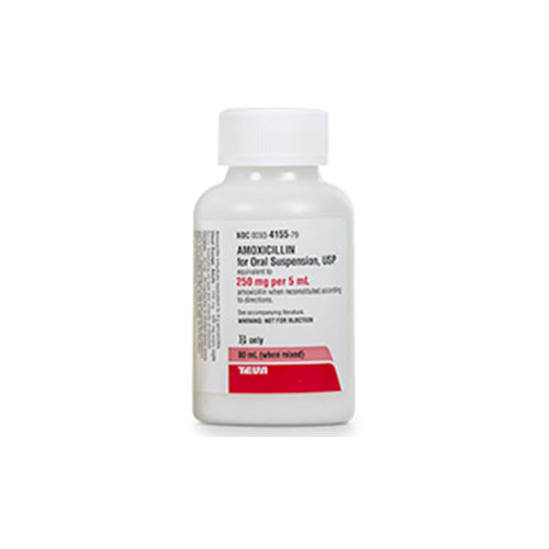 Amoxillin powder for oral suspension