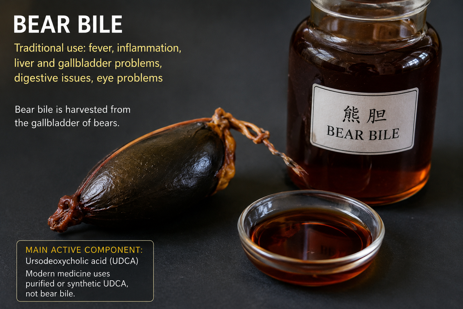 Bear bile