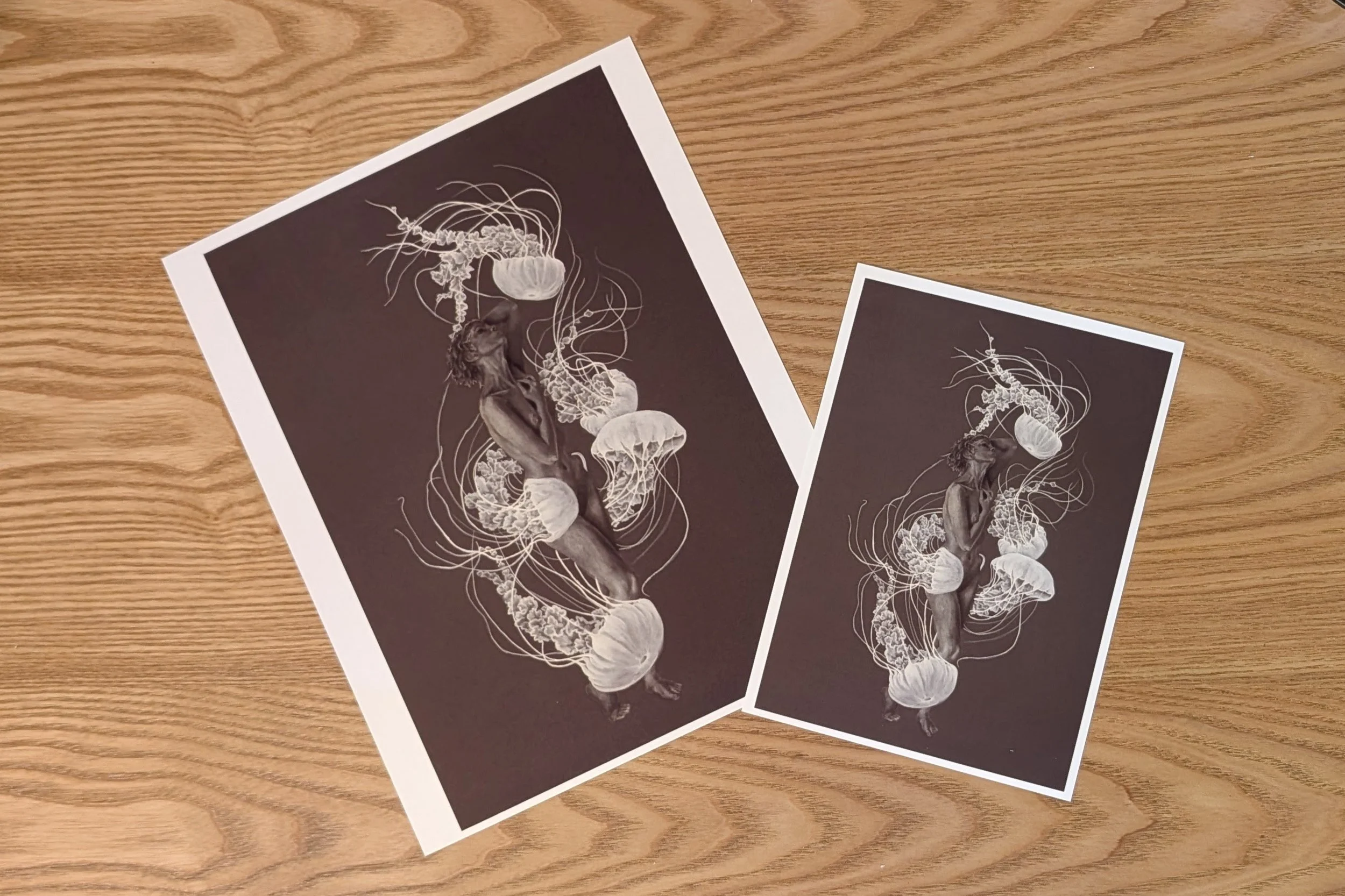 Dancing Jellyfish Print