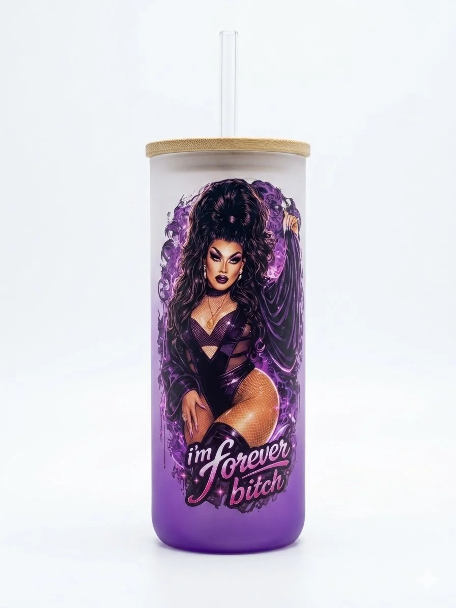 Taysha Im Forever 20 oz Frosted Tumbler & Taysha Montenegro Official Tumbler